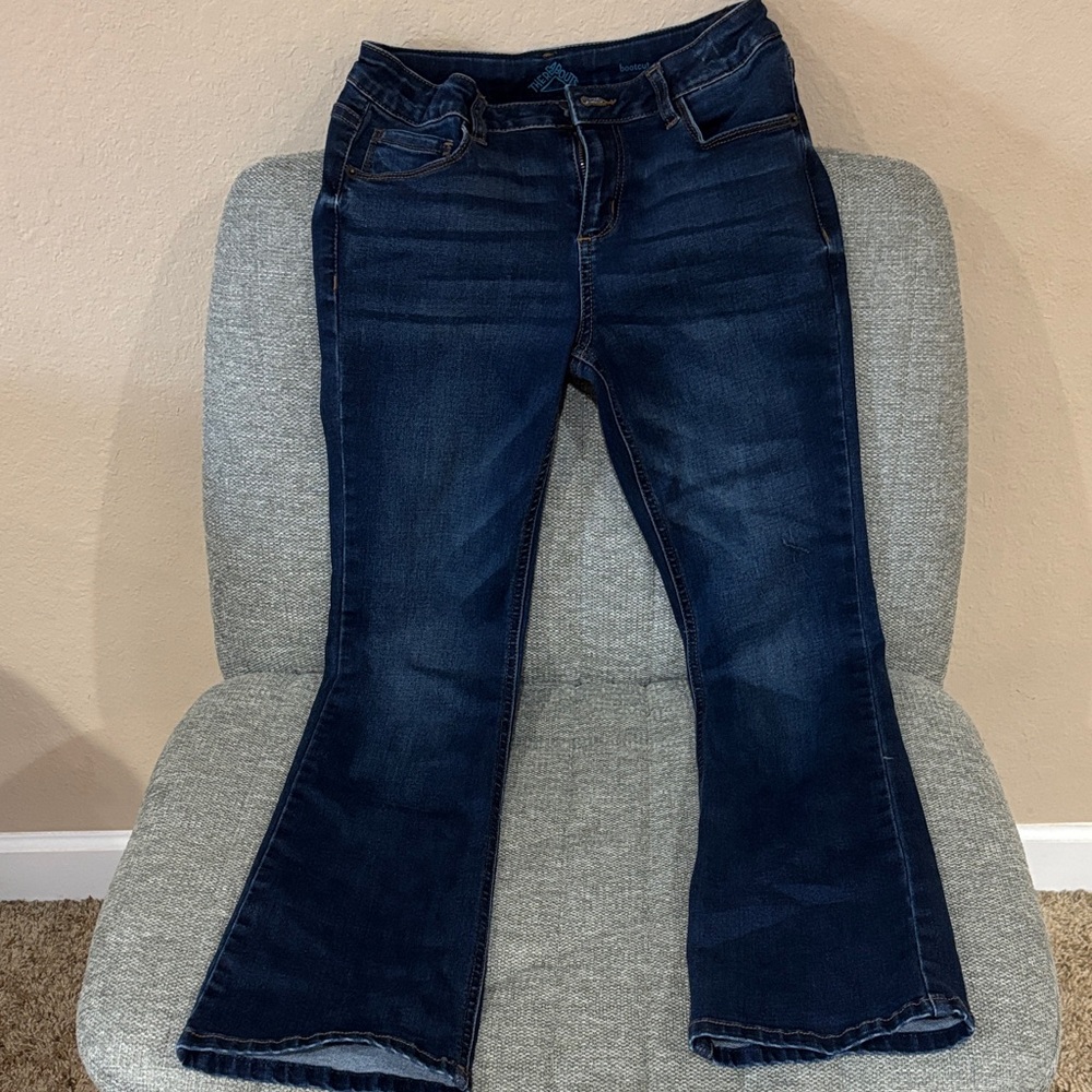 Stylish Kids' Dark Blue Jeans